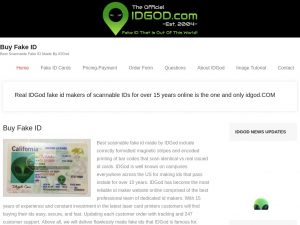 Idgod.com fake id screenshot - Where to get a fake id